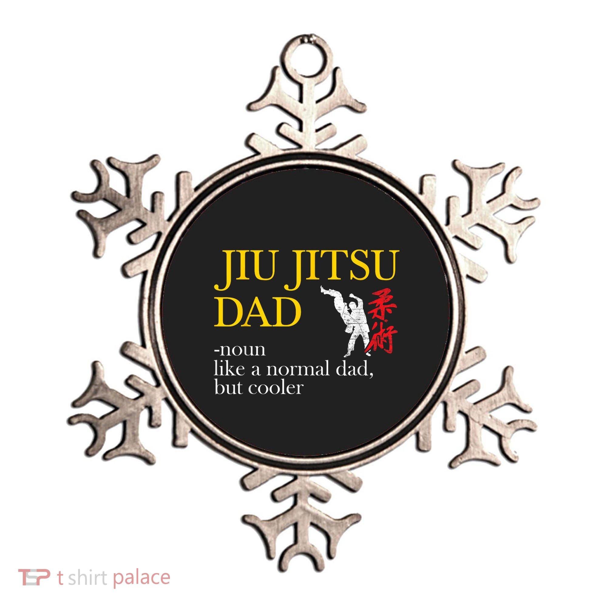 Jiu Jitsu Dad Noun Like A Normal Dad But Cooler Bbj Mma Ornament