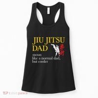 Jiu Jitsu Dad Noun Like A Normal Dad But Cooler Bbj Mma Women's Tank Top thumb 0