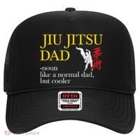 Jiu Jitsu Dad Noun Like A Normal Dad But Cooler Bbj Mma Hat thumb 0