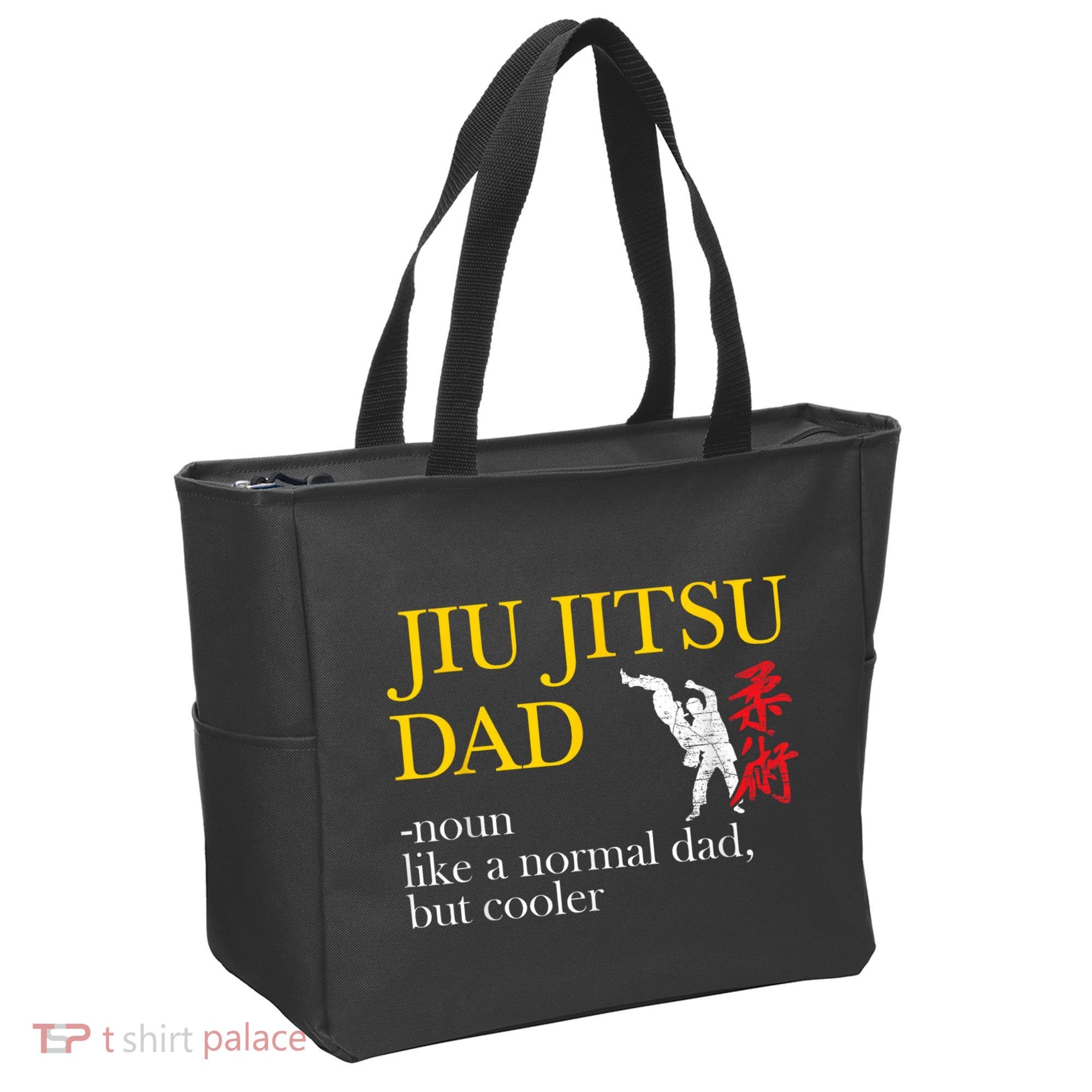 Jiu Jitsu Dad Noun Like A Normal Dad But Cooler Bbj Mma Tote Bag