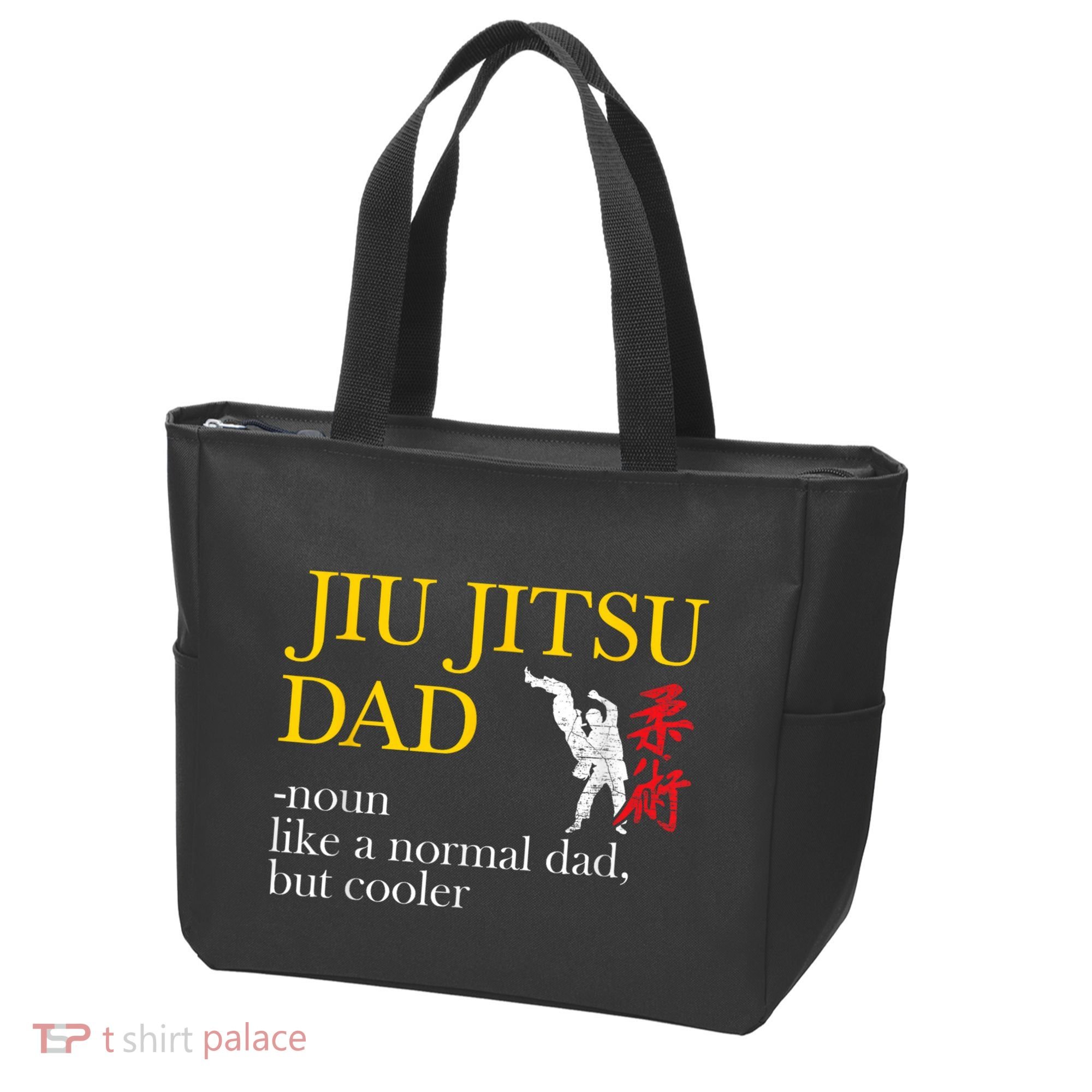Jiu Jitsu Dad Noun Like A Normal Dad But Cooler Bbj Mma Tote Bag