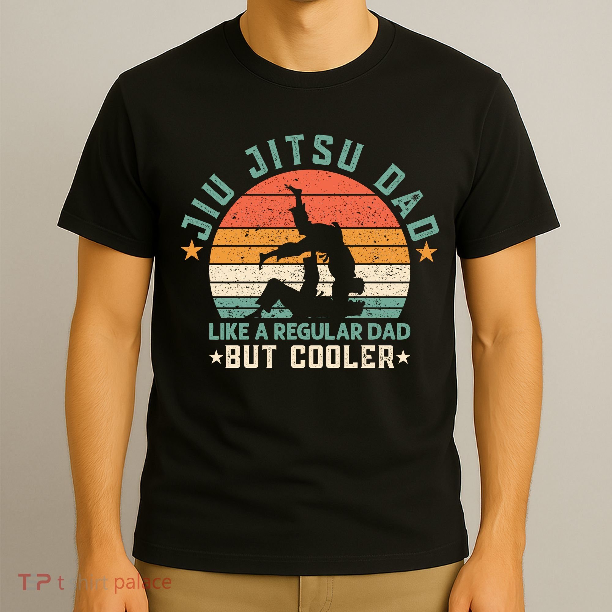 Jiu Jitsu Dad Like A Regular Dad But Cooler T-Shirt