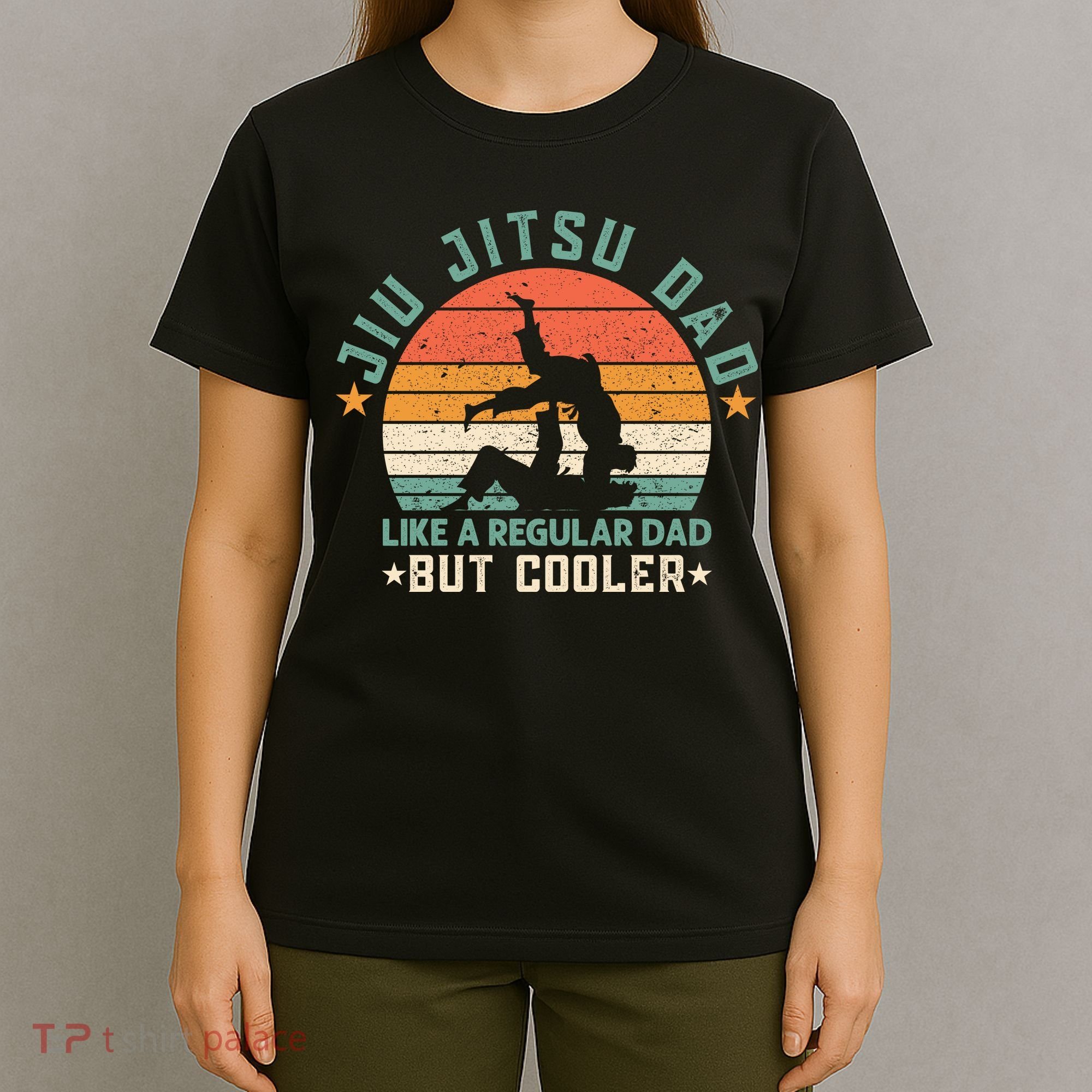 Jiu Jitsu Dad Like A Regular Dad But Cooler T-Shirt