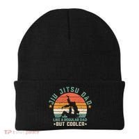 Jiu Jitsu Dad Like A Regular Dad But Cooler Beanie thumb 0