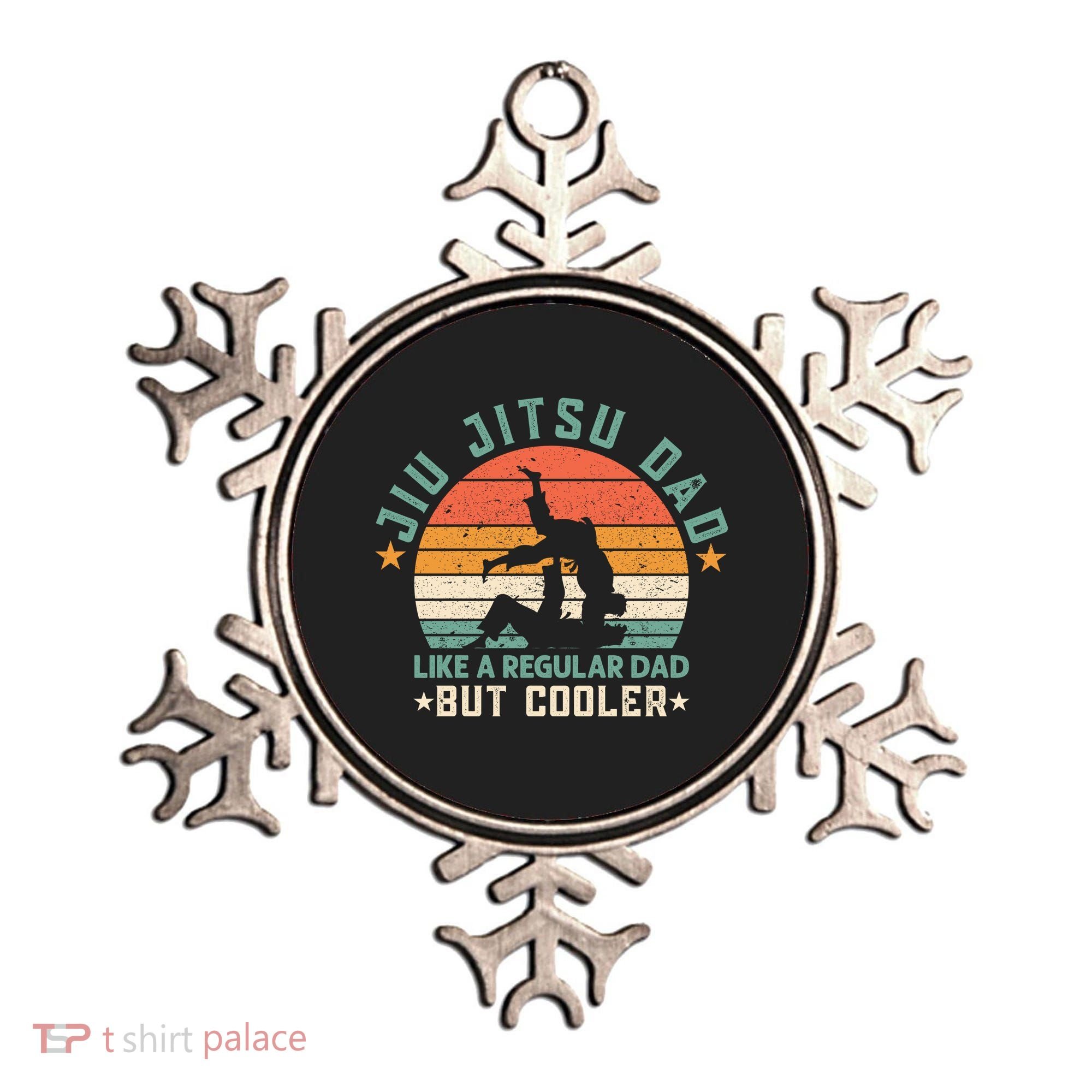 Jiu Jitsu Dad Like A Regular Dad But Cooler Ornament