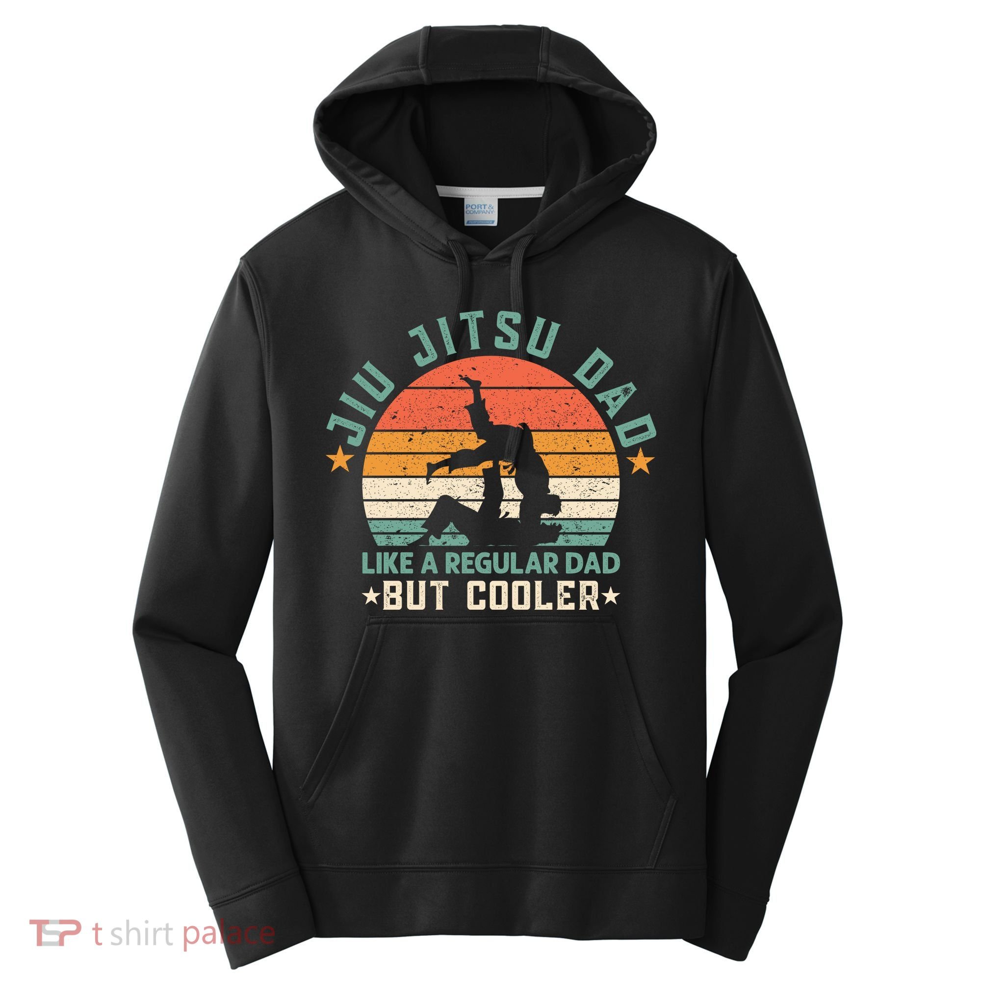 Jiu Jitsu Dad Like A Regular Dad But Cooler Performance Fleece Hoodie