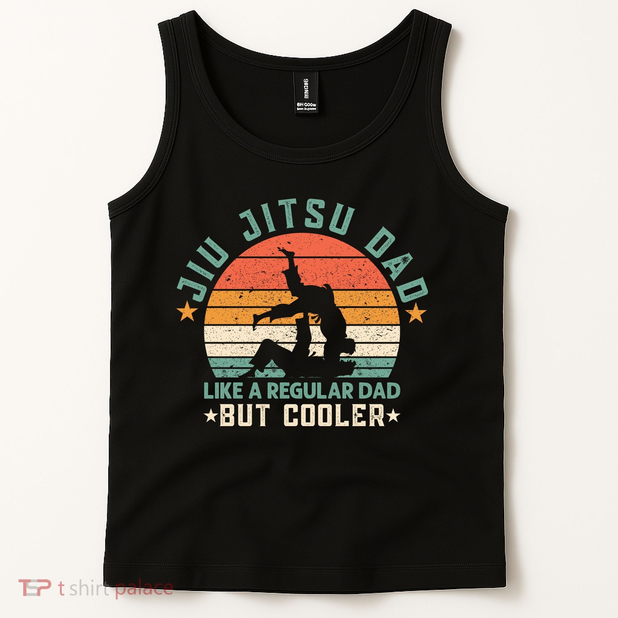 Jiu Jitsu Dad Like A Regular Dad But Cooler Tank Top