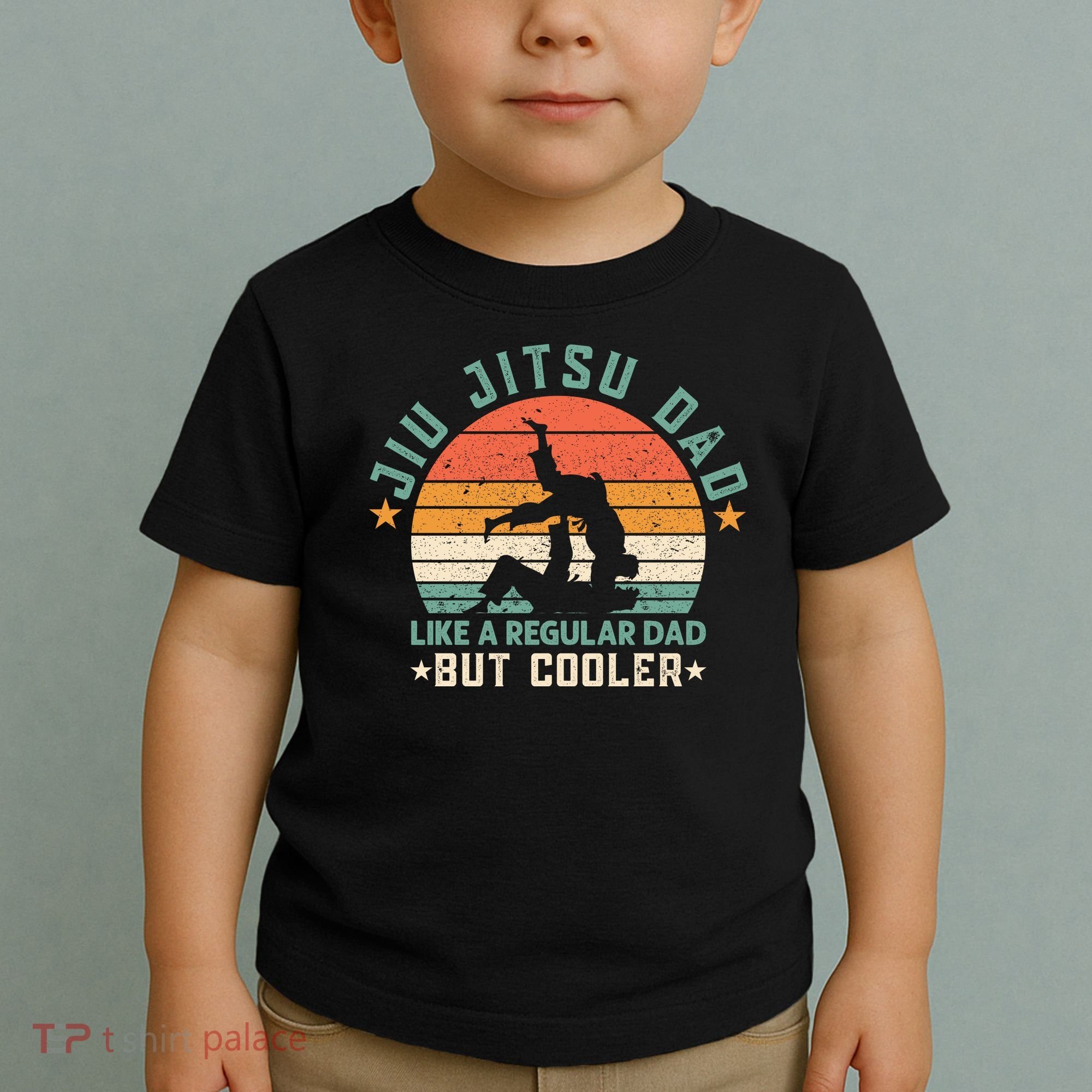 Jiu Jitsu Dad Like A Regular Dad But Cooler Toddler T-Shirt