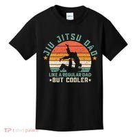 Jiu Jitsu Dad Like A Regular Dad But Cooler Kids T-Shirt thumb 0