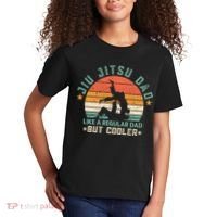 Jiu Jitsu Dad Like A Regular Dad But Cooler Kids T-Shirt thumb 2