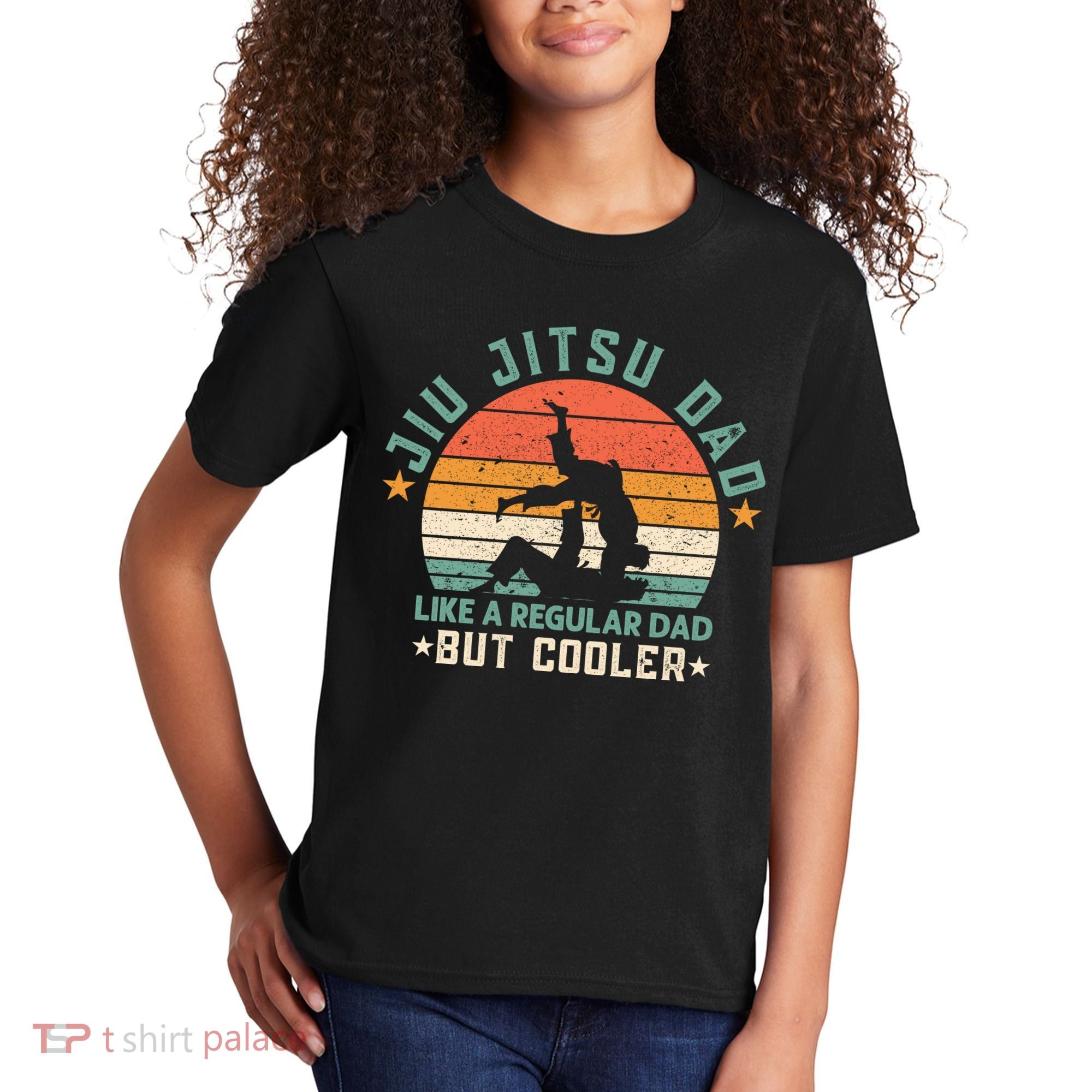 Jiu Jitsu Dad Like A Regular Dad But Cooler Kids T-Shirt