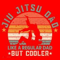 Jiu Jitsu Dad Like A Regular Dad But Cooler Santa Hat thumb 1