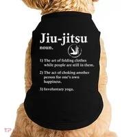 Jiu Jitsu Definition Funny Bjj Doggie Tank thumb 0