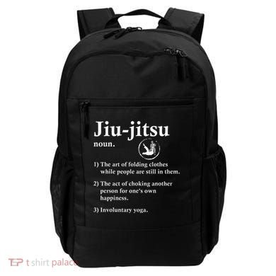 Jiu Jitsu Definition Funny Bjj Backpack