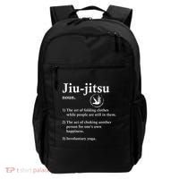 Jiu Jitsu Definition Funny Bjj Backpack thumb 0
