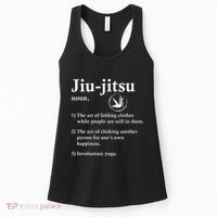 Jiu Jitsu Definition Funny Bjj Women's Tank Top thumb 0