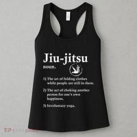 Jiu Jitsu Definition Funny Bjj Women's Tank Top thumb 3