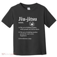 Jiu Jitsu Definition Funny Bjj Toddler T-Shirt thumb 0