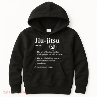 Jiu Jitsu Definition Funny Bjj Kids Hoodie