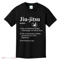 Jiu Jitsu Definition Funny Bjj Kids T-Shirt thumb 0