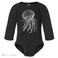 Jellyfish Baby Long Sleeve Bodysuit thumb 0