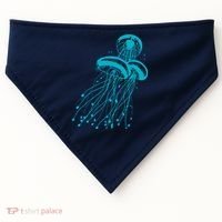 Jellyfish USA-Made Doggie Bandana thumb 0
