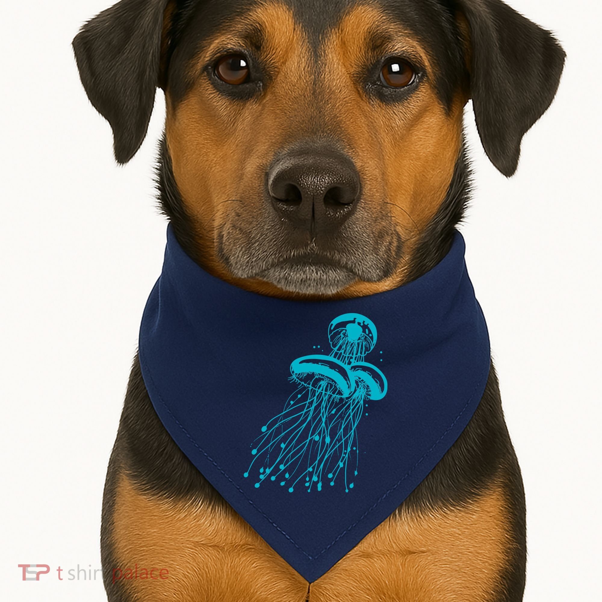 Jellyfish USA-Made Doggie Bandana