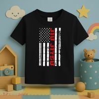 Jiu Jitsu Flag TShirt American Jiu Jitsu Shirt BJJ Toddler T-Shirt thumb 3