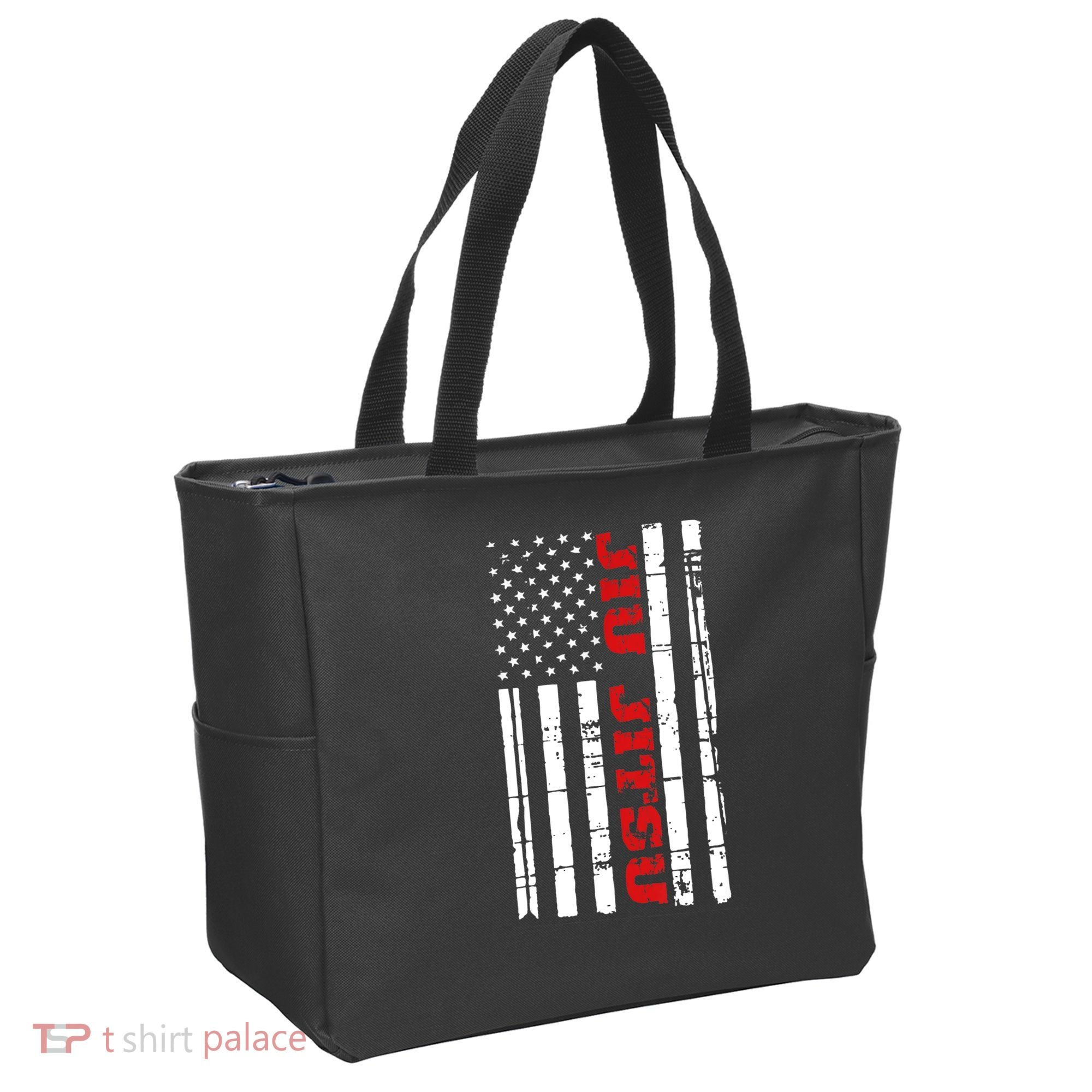 Jiu Jitsu Flag TShirt American Jiu Jitsu Shirt BJJ Tote Bag