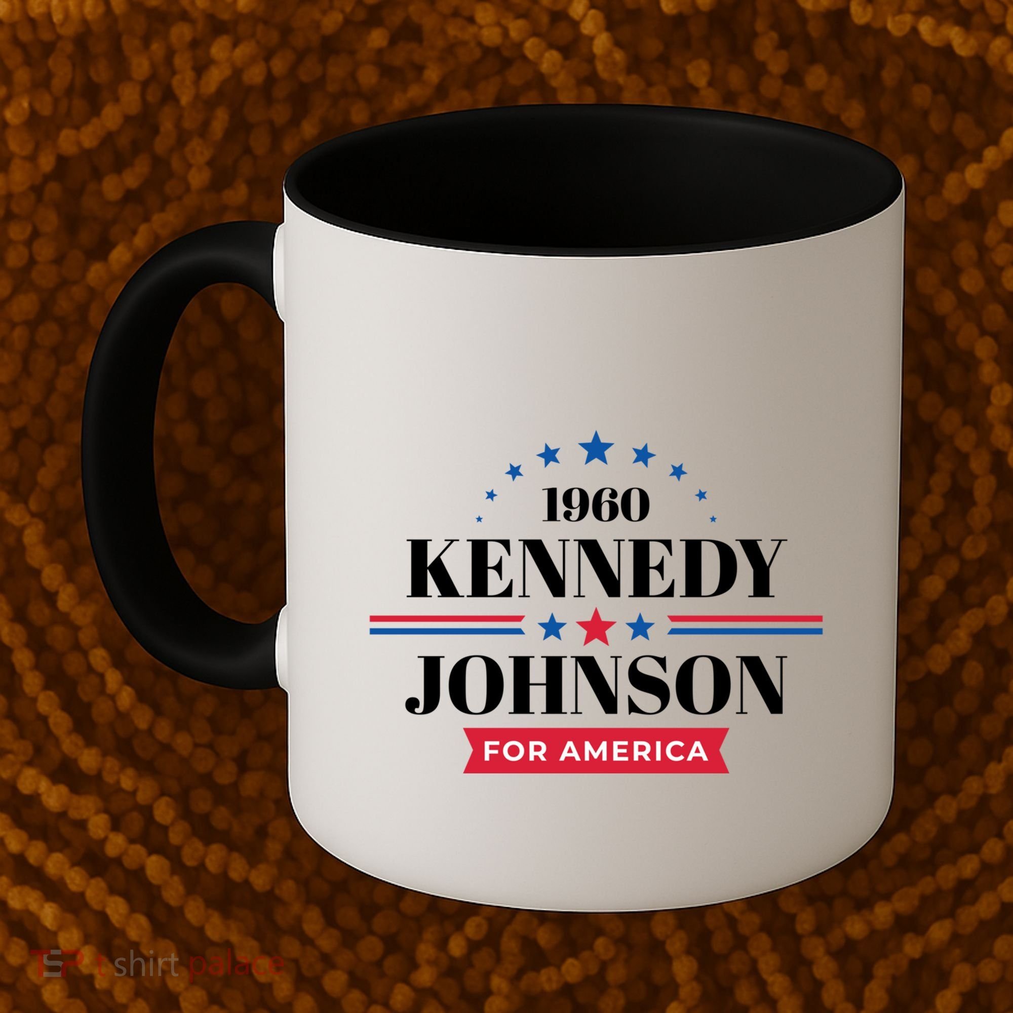 Jfk John F Kennedy Johnson Campaign Funny Gift Coffee Mug