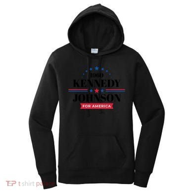 Jfk John F Kennedy Johnson Campaign Funny Gift Women's Hoodie