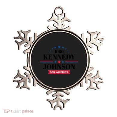Jfk John F Kennedy Johnson Campaign Funny Gift Ornament