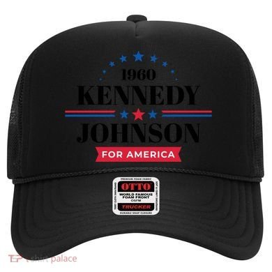 Jfk John F Kennedy Johnson Campaign Funny Gift Hat