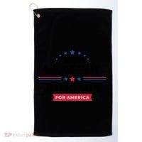 Jfk John F Kennedy Johnson Campaign Funny Gift Golf Towel thumb 0