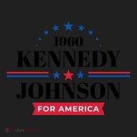 Jfk John F Kennedy Johnson Campaign Funny Gift Golf Towel thumb 3