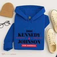Jfk John F Kennedy Johnson Campaign Funny Gift Hoodie thumb 4
