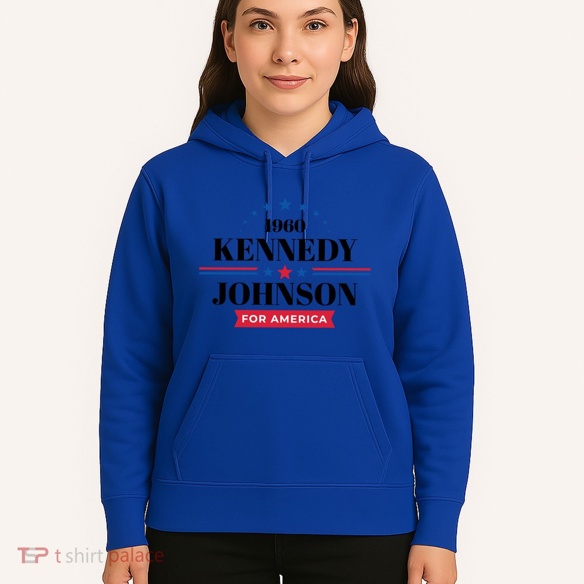 Jfk John F Kennedy Johnson Campaign Funny Gift Hoodie