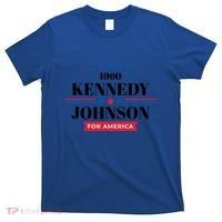 Jfk John F Kennedy Johnson Campaign Funny Gift T-Shirt thumb 0