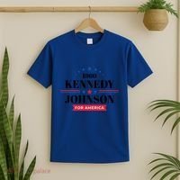 Jfk John F Kennedy Johnson Campaign Funny Gift T-Shirt thumb 2