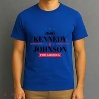 Jfk John F Kennedy Johnson Campaign Funny Gift T-Shirt thumb 3
