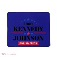 Jfk John F Kennedy Johnson Campaign Funny Gift Mousepad thumb 0