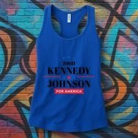 Jfk John F Kennedy Johnson Campaign Funny Gift Women's Tank Top thumb 3