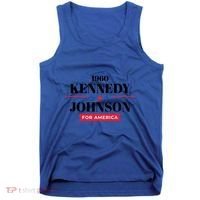 Jfk John F Kennedy Johnson Campaign Funny Gift Tank Top thumb 0
