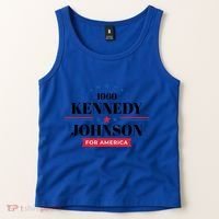 Jfk John F Kennedy Johnson Campaign Funny Gift Tank Top thumb 2