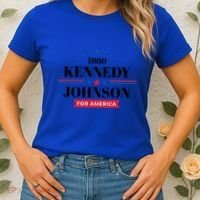 Jfk John F Kennedy Johnson Campaign Funny Gift Women's T-Shirt thumb 2