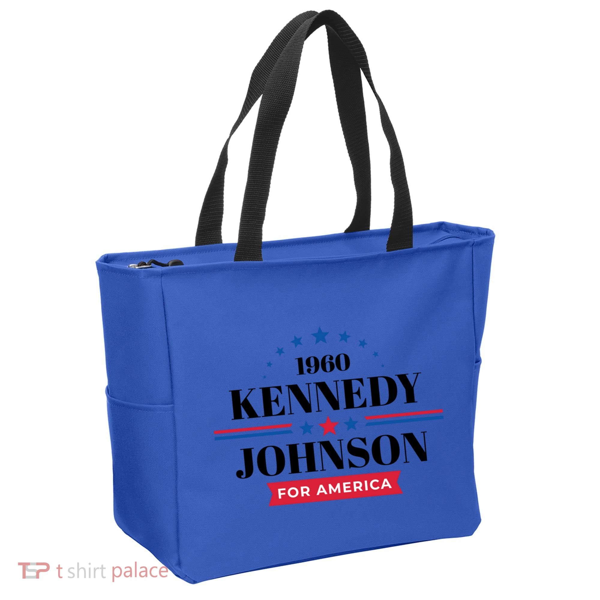 Jfk John F Kennedy Johnson Campaign Funny Gift Tote Bag