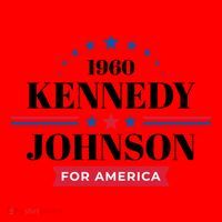 Jfk John F Kennedy Johnson Campaign Funny Gift Santa Hat thumb 1