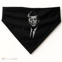 Jfk John F Kennedy Presidential Souvenir President USA-Made Doggie Bandana thumb 0