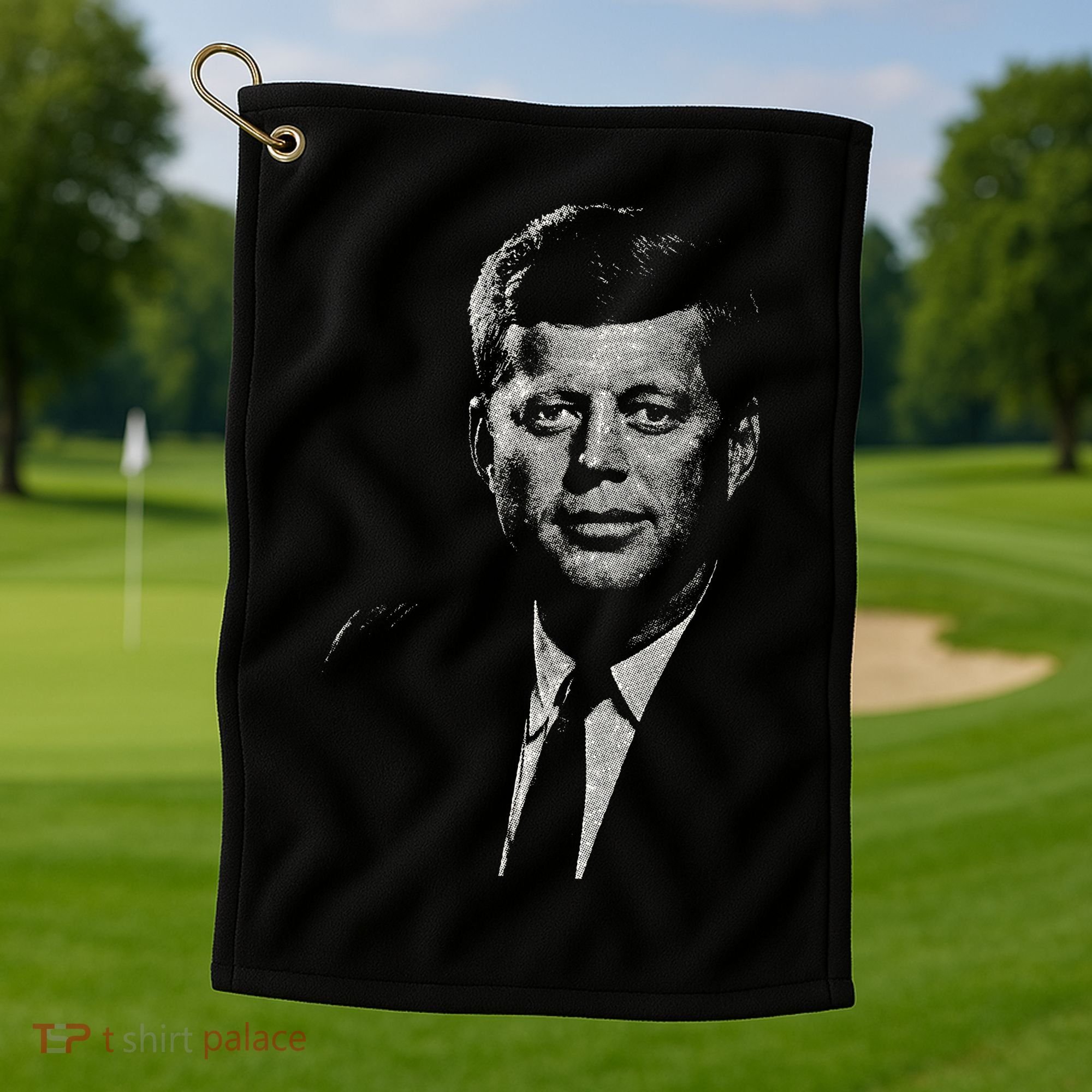 Jfk John F Kennedy Presidential Souvenir President Golf Towel