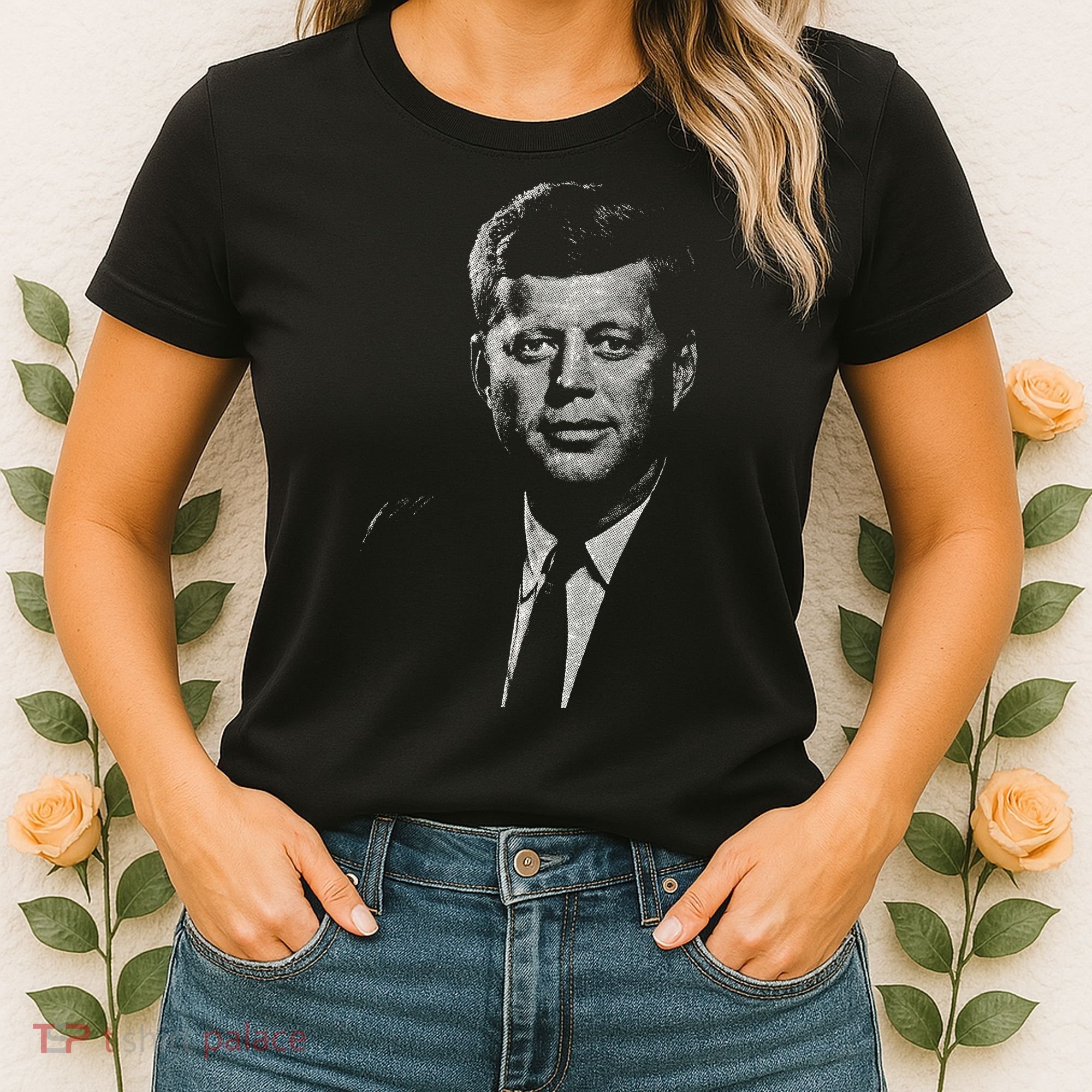 Jfk John F Kennedy Presidential Souvenir President Women's T-Shirt